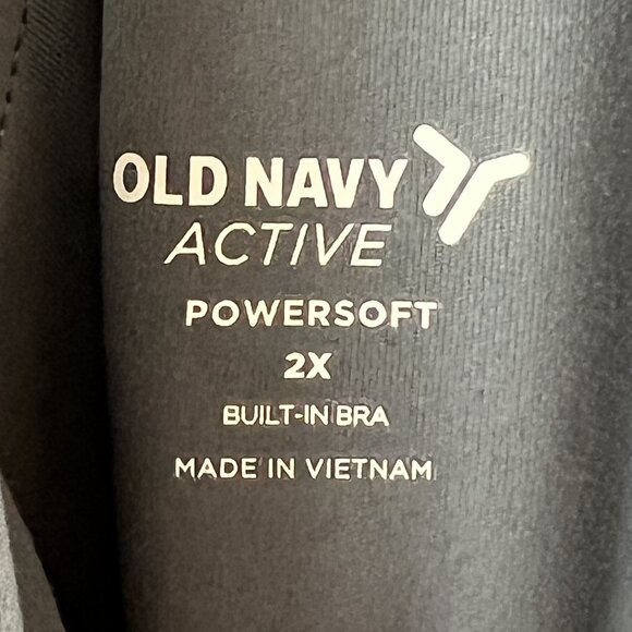 Old Navy Active Powersoft Racerback Tank With Built-In Bra 2X - Picture 5 of 7